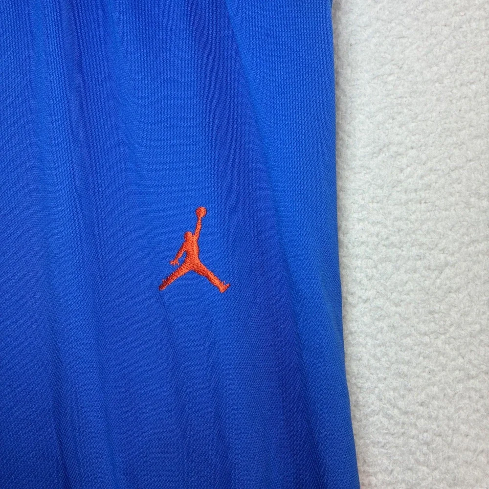 Jordan‎ Florida Gators Track Pants Men 2XL Blue Ankle Zip Drawstring Taper Sweat